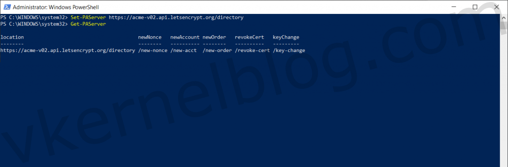 letsencrypt
