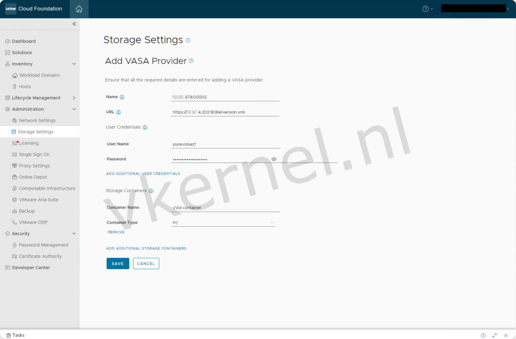 VASA Provider